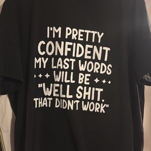 Black Graphic T-Shirt